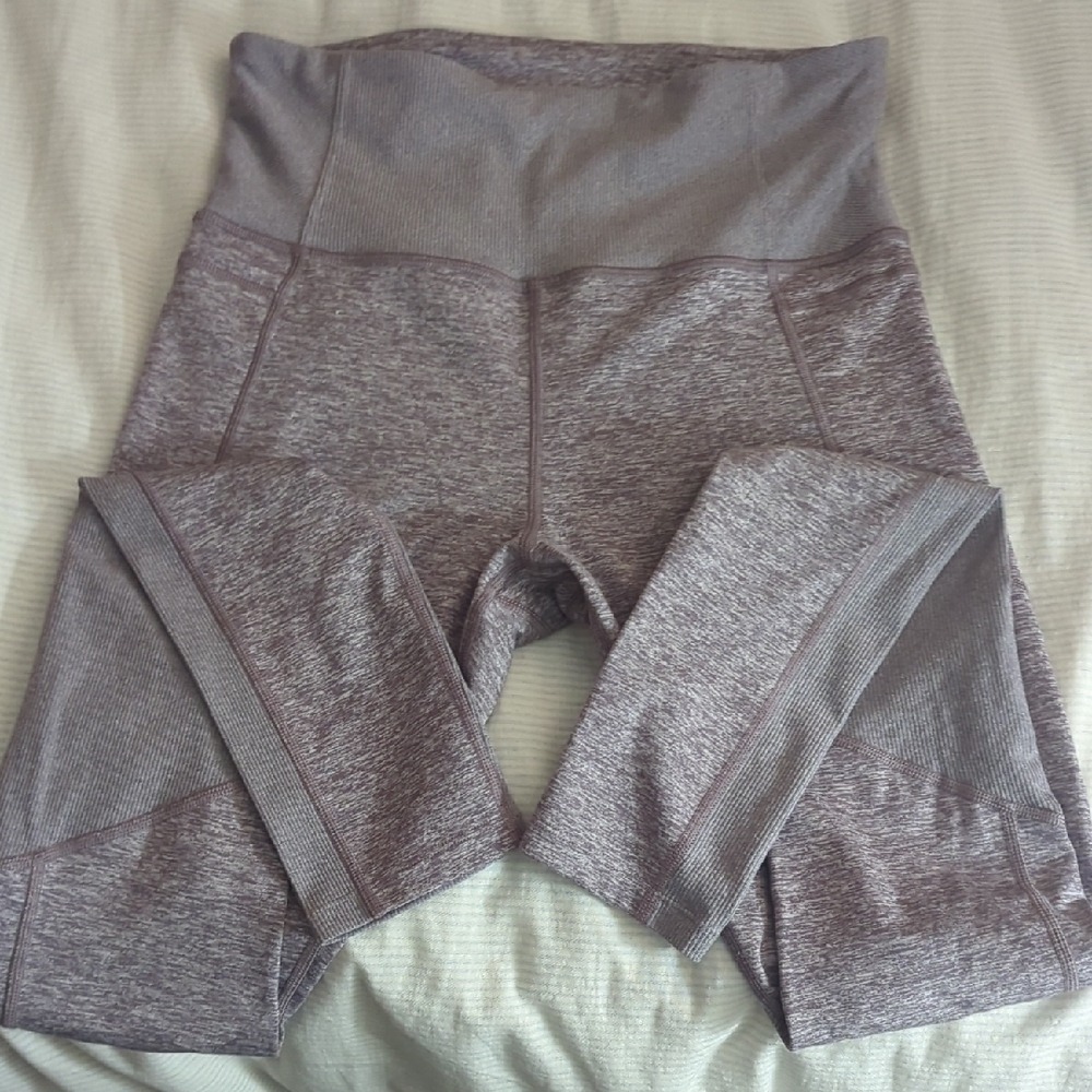 Athleta Light purple Heathered Yoga Pants